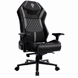 Кресло BRABIX PREMIUM "Core GM-160", мультиблок, 4D подлокотники, литой поролон, черное/серое, 532952 - Фото предпросмотра