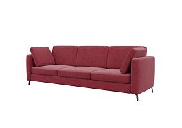 Brasco Диван трехместный BRS-3 Forward 325/Металл Черный 2450*800*840 - Фото предпросмотра