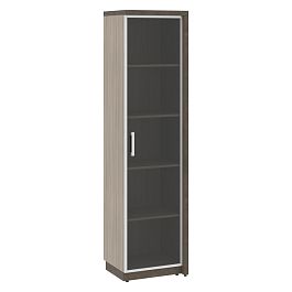 Шкаф СФ-534582 Бетон чикаго тем F187 ST9/Дрифтвуд H3090 ST22/Графит\Черный 537х454,5х2083 WOOD&STONE - Фото предпросмотра