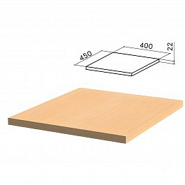 Крышка для тумбы приставной (код 640144) "Монолит", 400х450х22 мм, бук бавария, ТМ01.1 - Фото предпросмотра