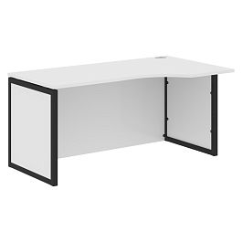 Стол эргономичный XQPCET 169H(R) Белый/Антрацит 1600х900х750 XTEN-QP - Фото предпросмотра