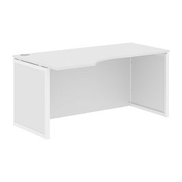 Стол эргономичный XQPCET 169H(L) Белый/Белый 1600х900х750 XTEN-QP - Фото предпросмотра