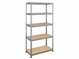 Стеллаж SBL 180KD/90x40/5 оцинкованный - Фото предпросмотра