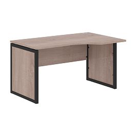 Стол эргономичный XQPCET 149(R) Дуб Сонома/Антрацит 1400х900х750 XTEN-QP - Фото предпросмотра