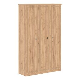 Шкаф для одежды и белья MWD 1348 Дуб Бофорд 1349х440х2140 MUAR - Фото предпросмотра