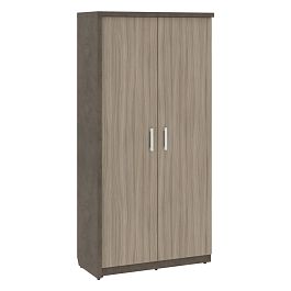 Шкаф для одежды СФ-534873 Бетон чикаго тем F187 ST9/Дрифтвуд H3090 ST22 1035х454,5х2083 WOOD&STONE - Фото предпросмотра