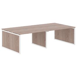 Конференц стол XQPSCT 2714 Дуб Сонома/Белый 2720х1406х750 XTEN-QP - Фото предпросмотра