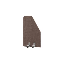 Перегородка акустическая со скосом Everprof EVO Acoustic на роликовых опорах 700х28х1200 Ткань Romeo 04 - Фото предпросмотра