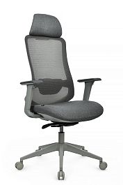Кресло Genzo 8321H-BK Серый - Фото предпросмотра