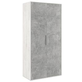 Гардероб B-tone 93,5x45x191,7 сосна бетон светлый - Фото предпросмотра