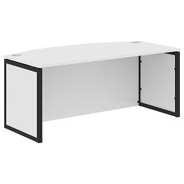 Стол руководителя XQPET 189H Белый/Антрацит 1800х914х750 XTEN-QP - Фото предпросмотра