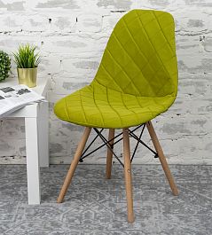 Чехол Е06 на стул Eames, фисташковый - Фото предпросмотра