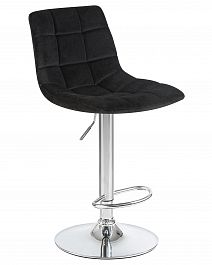 Стул барный DOBRIN TAILOR (черный велюр (MJ9-101)) - Фото предпросмотра