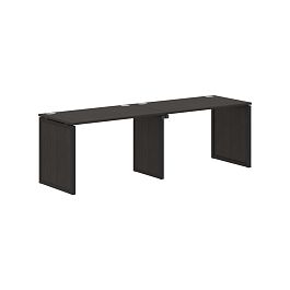Стол 2-х местный XQPWST 2470 Дуб Юкон Модерн/Антрацит 2400х700х750 XTEN-QP - Фото предпросмотра