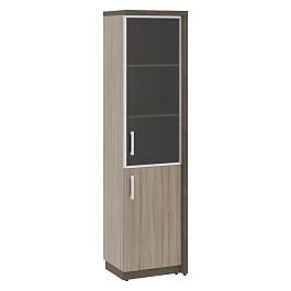 Шкаф СФ-534592 Бетон чикаго тем F187 ST9/Дрифтвуд H3090 ST22/Графит/Черный 537х454,5х2083 WOOD&STONE - Фото предпросмотра