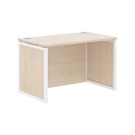 Стол прямой XQPST 127H Бук Тиара/Белый 1200х700х750 XTEN-QP - Фото предпросмотра