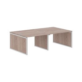 Стол 4-х местный XQPWST 2414 Дуб Сонома/Алюминий 2400х1406х750 XTEN-QP - Фото предпросмотра