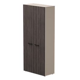 Шкаф с высокими дверьми Everprof EVO 800х383x1835 Кашемир/Дуб Пасадена - Фото предпросмотра