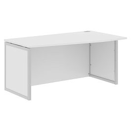 Стол эргономичный XQPCT 169H(R) Белый/Алюминий 1600х900х750 XTEN-QP - Фото предпросмотра