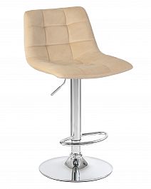 Стул барный DOBRIN TAILOR (бежевый велюр (MJ9-10)) - Фото предпросмотра