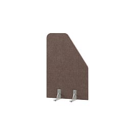 Перегородка акустическая со скосом Everprof EVO Acoustic на опорах 800х28х1200 Ткань Romeo 04 - Фото предпросмотра